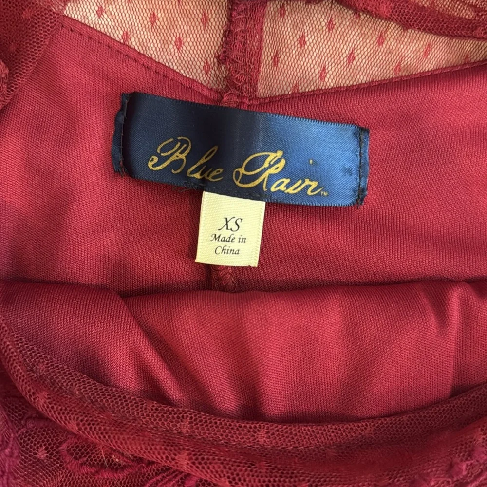 Blue Rain Raspberry-colored Dress - Picture 5 of 5